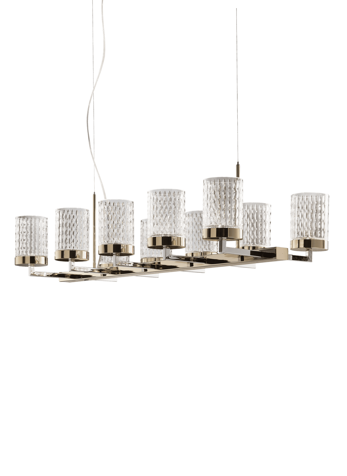 Quarzo 725/L10 Chandelier Italamp