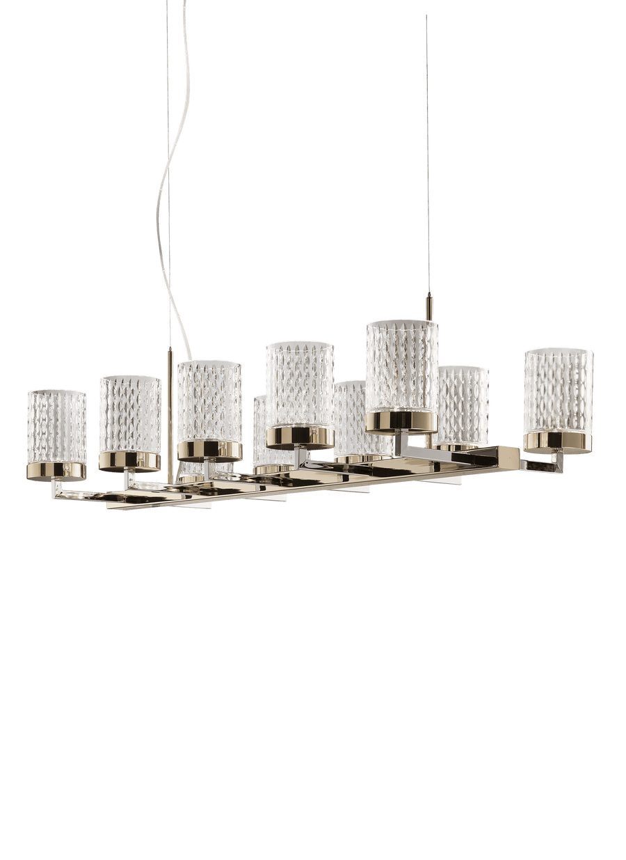 Żyrandol Quarzo 725/L10 Italamp