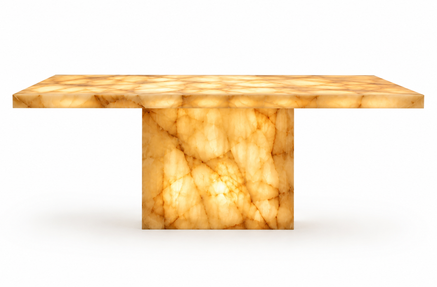 Stół jadalniany Monolith Honey Onyx