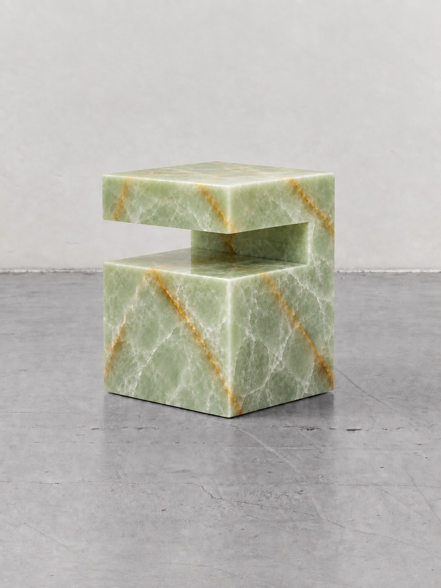 Green Onyx Qubic Coffee Table