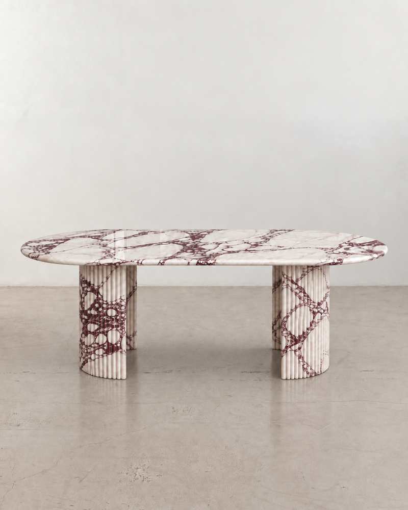 Calacatta Viola Monolith Dining Table