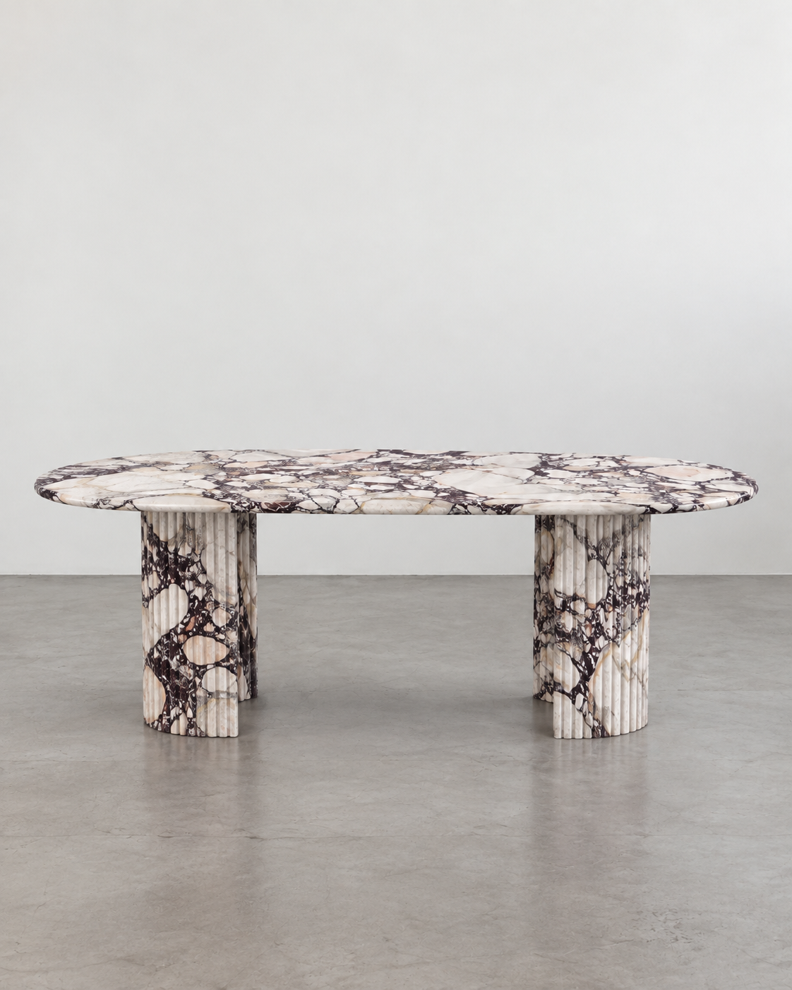 Monolith Breccia Capraia dining table