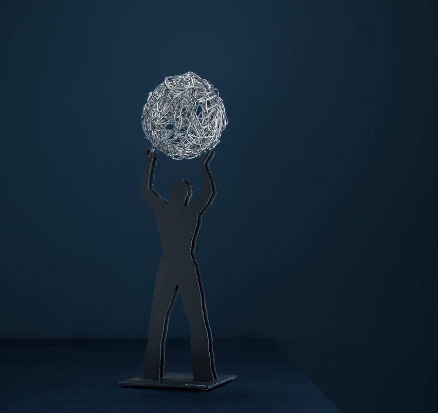 Lampa stołowa Uomo della Luce S
