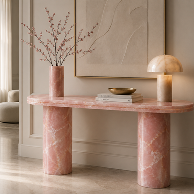 Konsola Pillar Pink Onyx