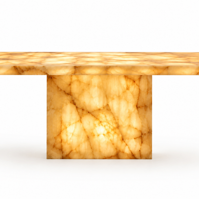 Stół jadalniany Monolith Honey Onyx