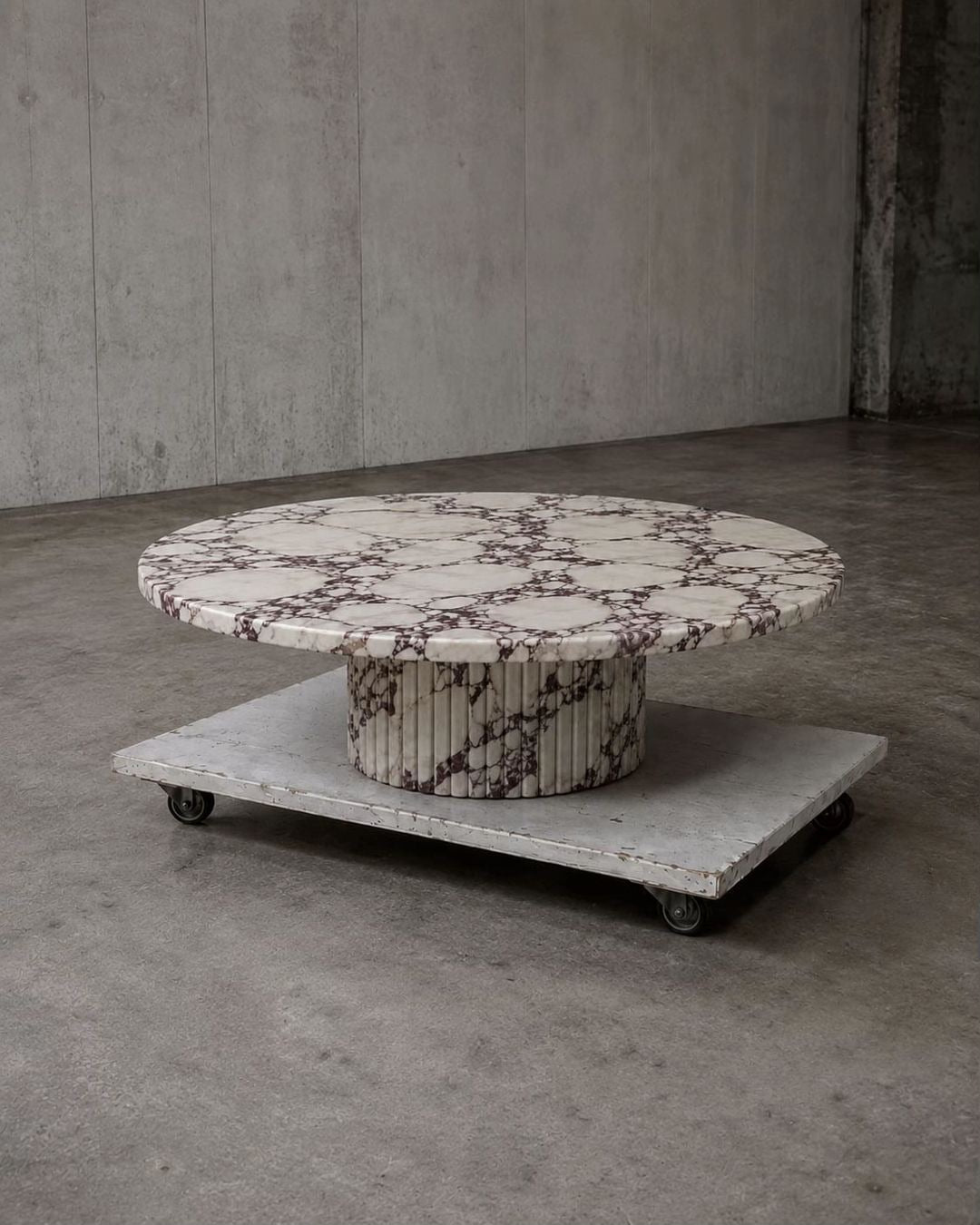 Orbit Calacatta Viola Coffee Table