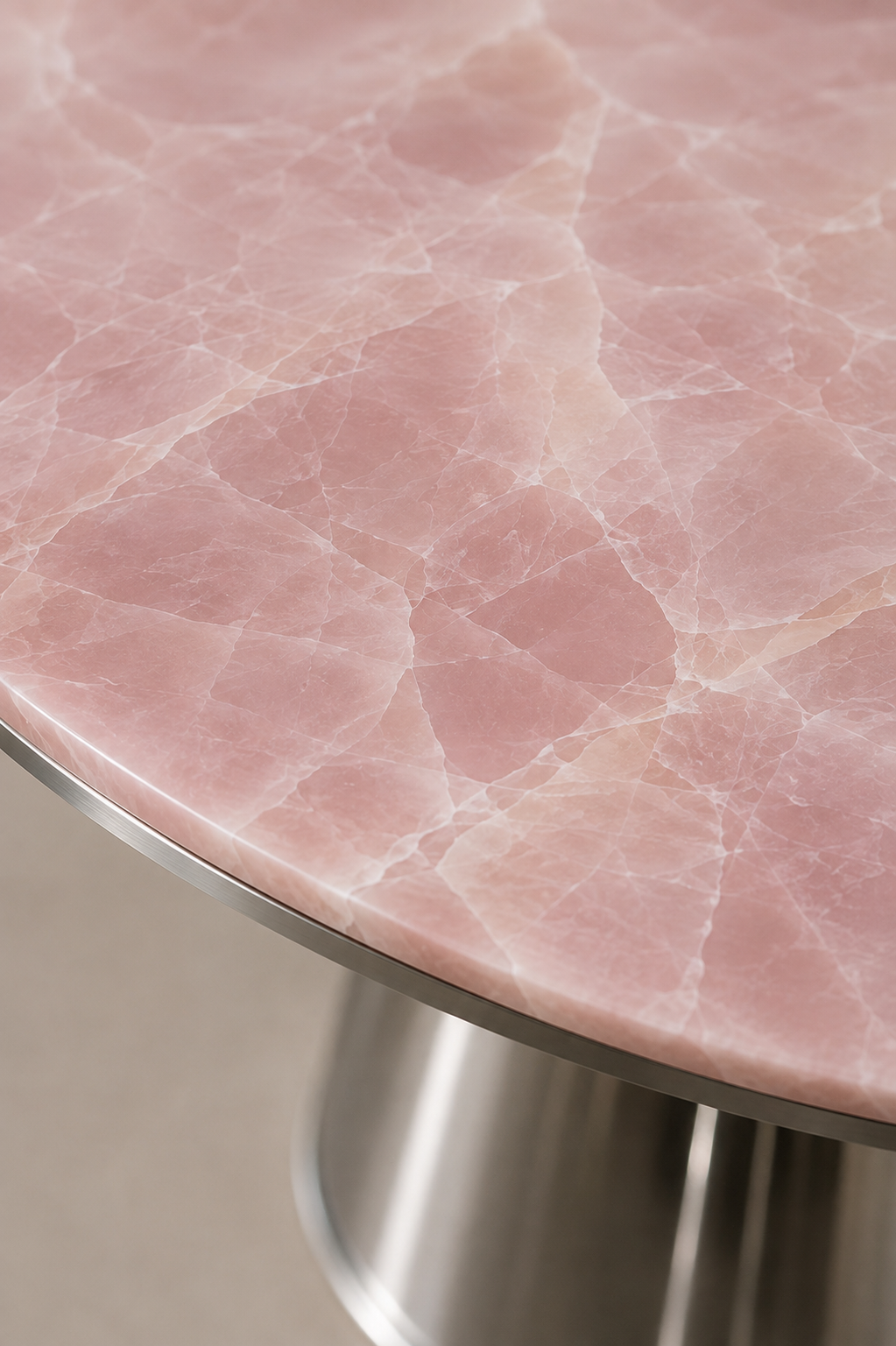 Stół jadalniany Veloce Pink Onyx