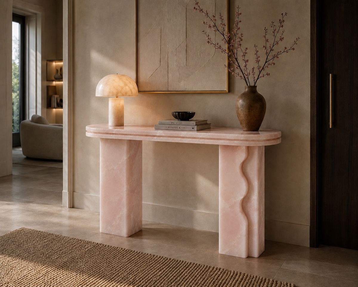 Contour Pink Onyx Console