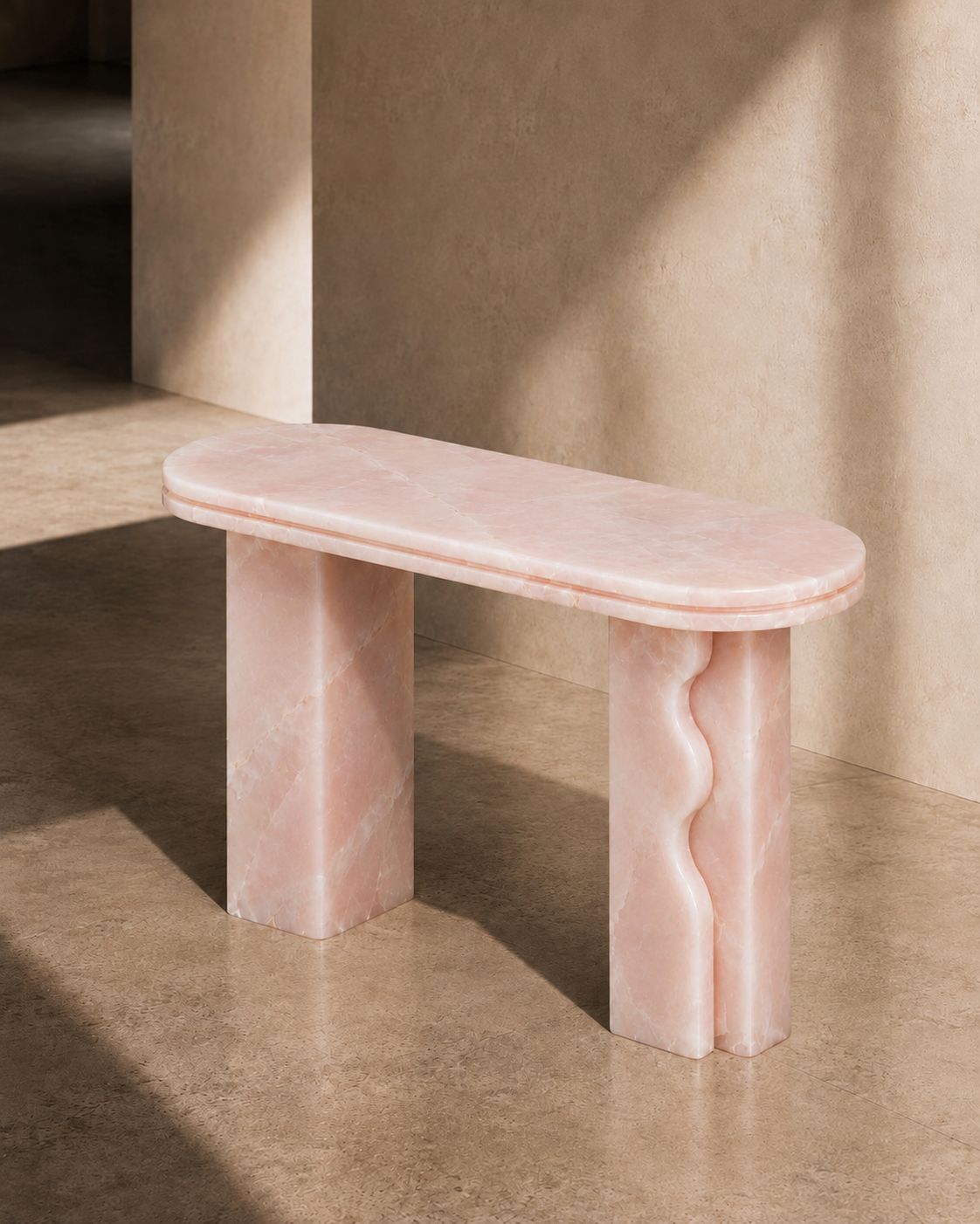 Contour Pink Onyx Console