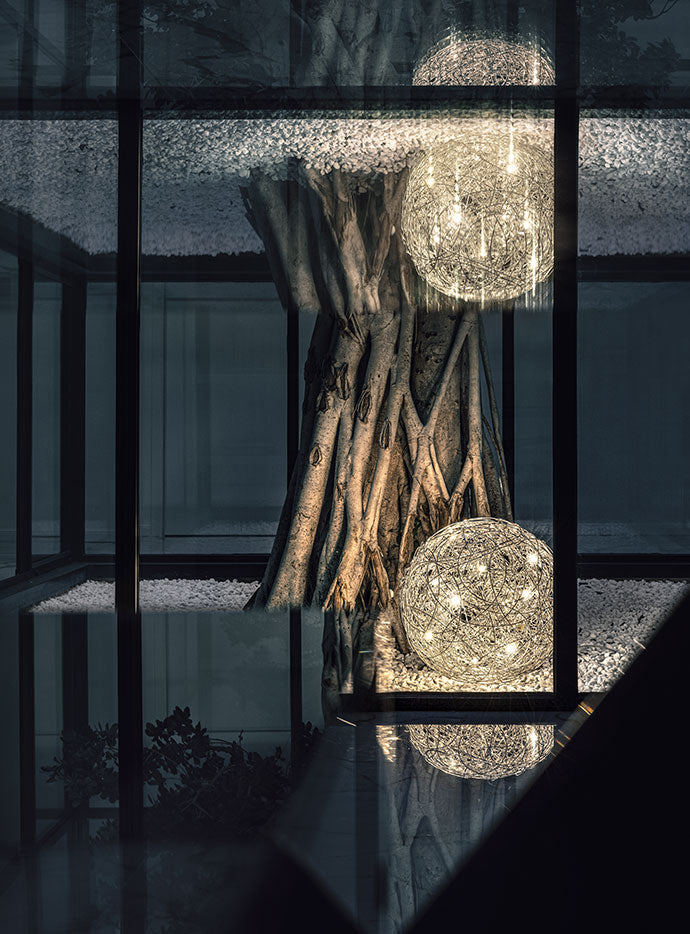 Lampa ogrodowa Fil de Fer