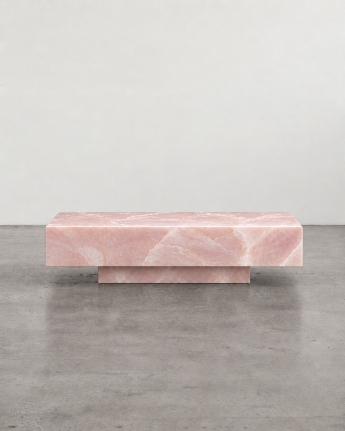 Stolik kawowy Ice Pink Onyx