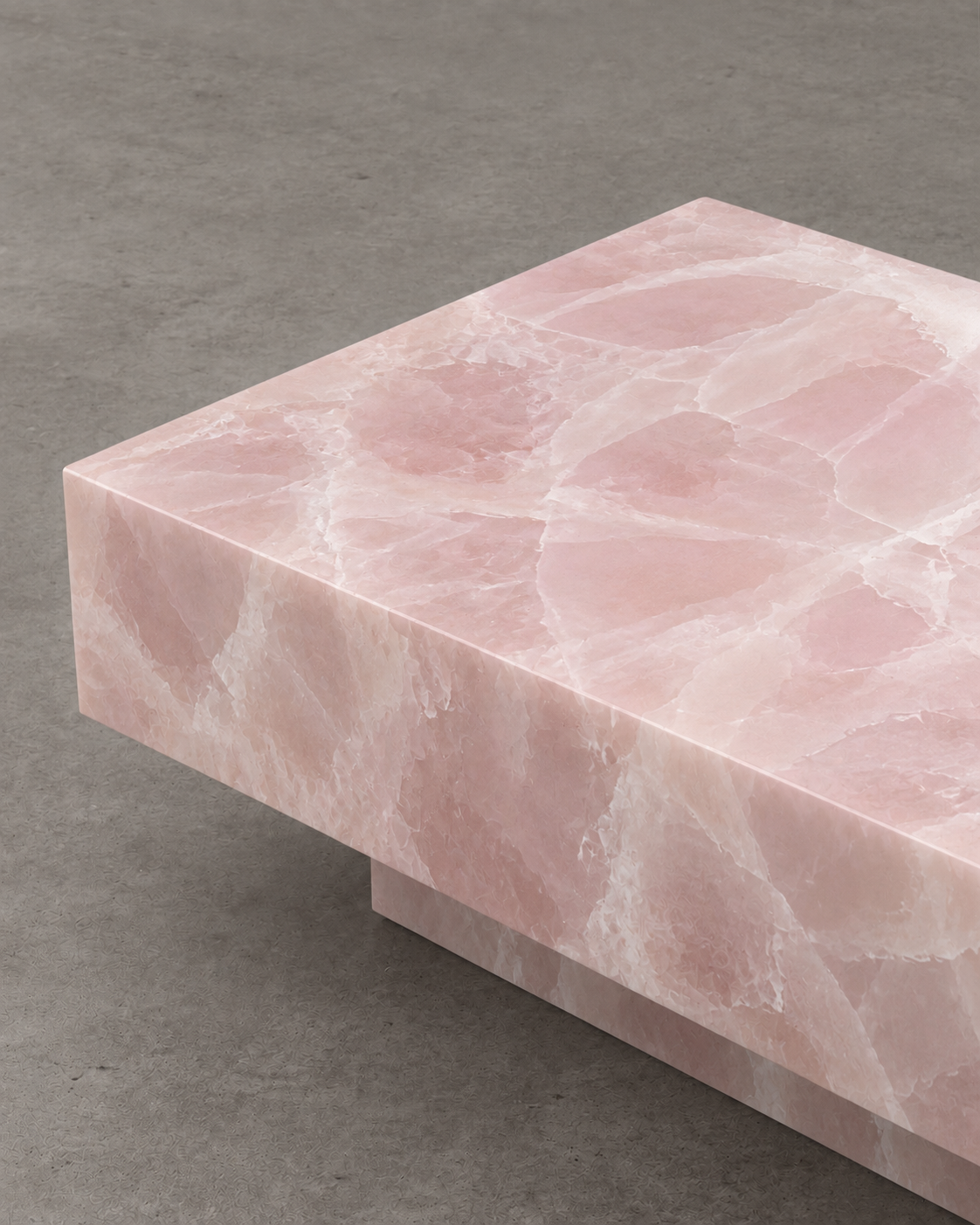 Stolik kawowy Ice Pink Onyx