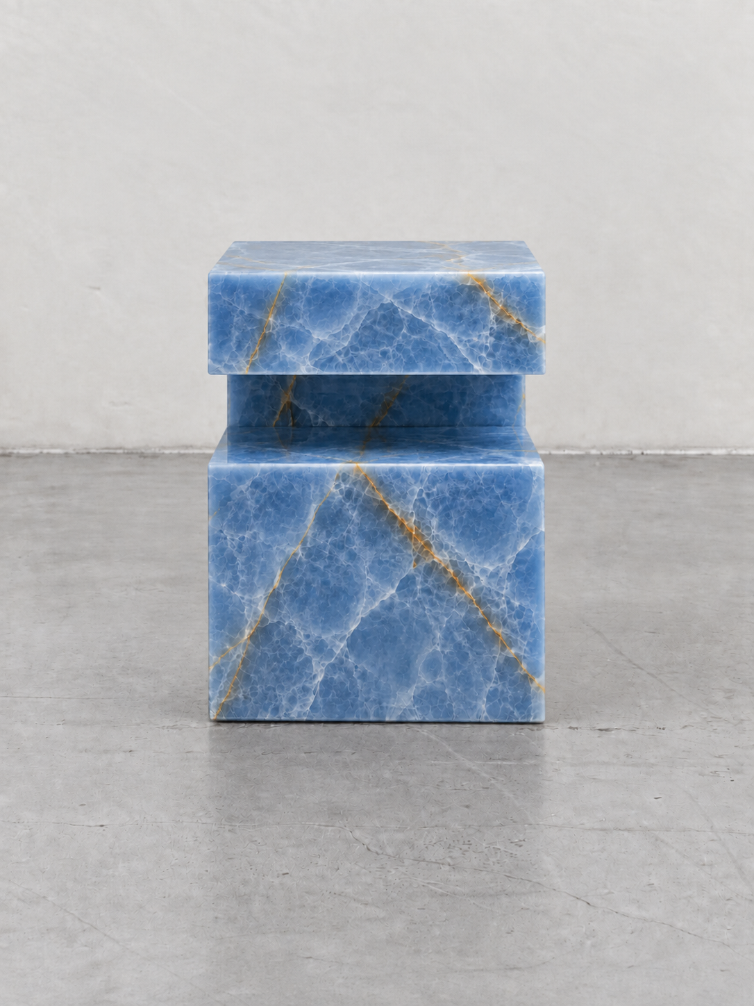 Stolik Blue Onyx Qubic