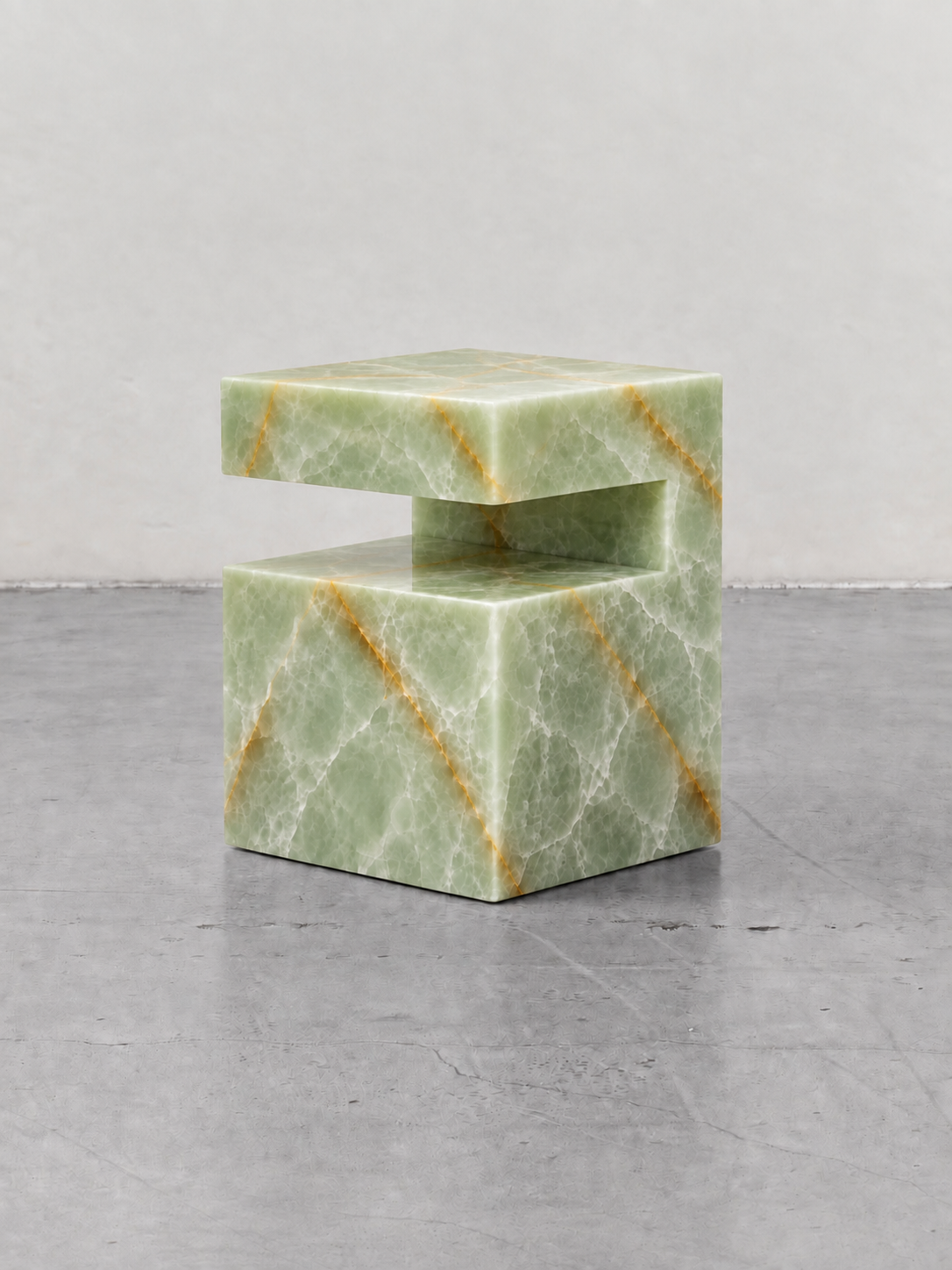 Stolik Green Onyx Qubic