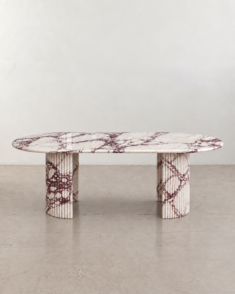 Calacatta Viola Monolith Dining Table