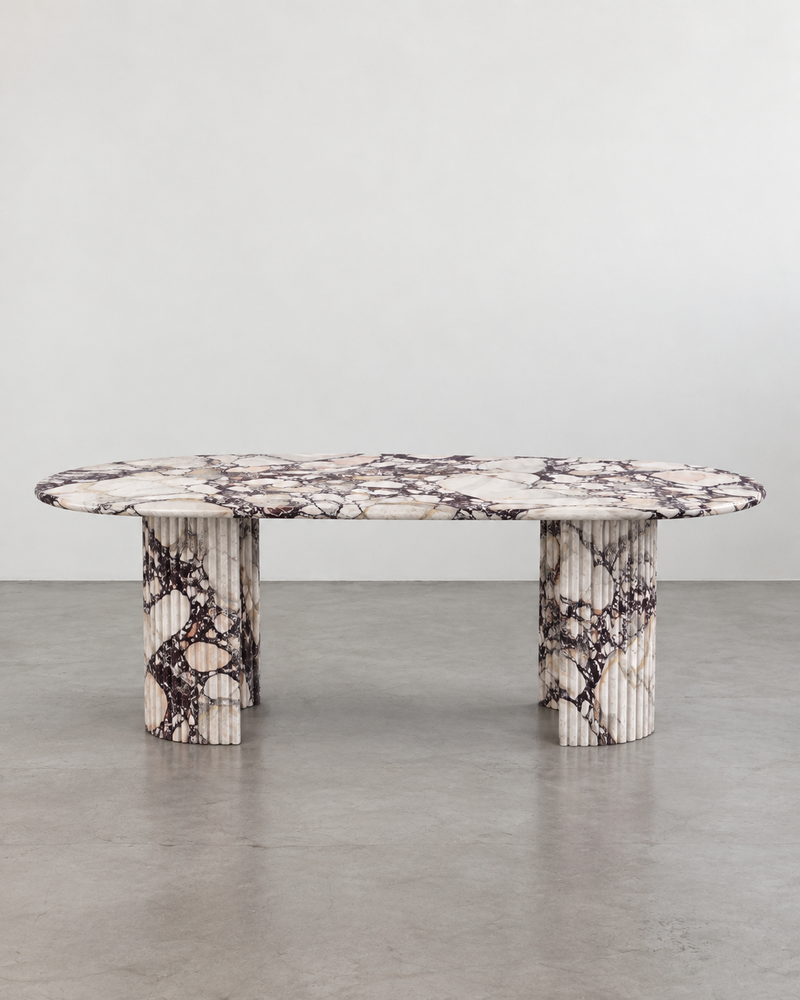 Monolith Breccia Capraia dining table