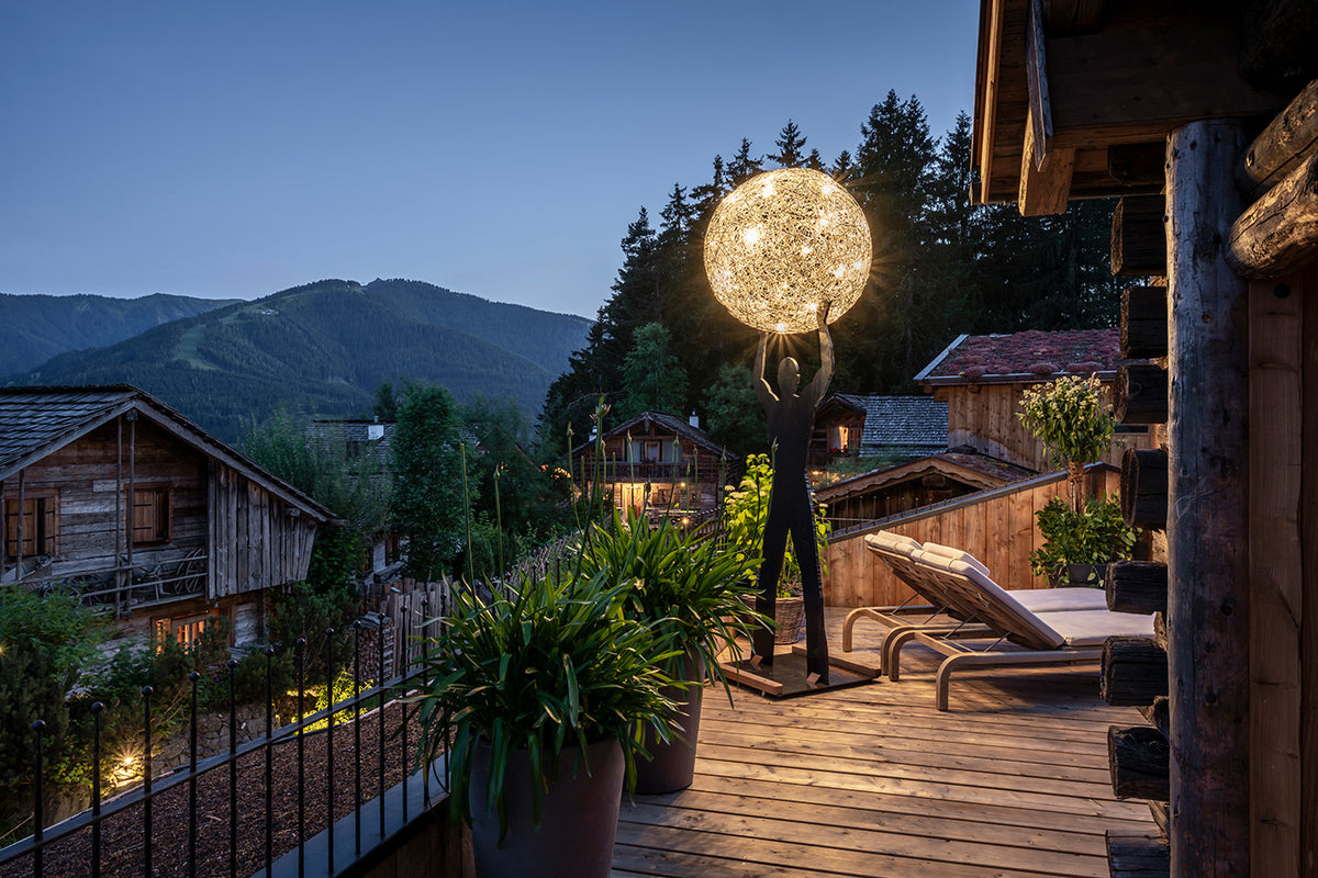 Lampa ogrodowa Uomo della Luce XXL