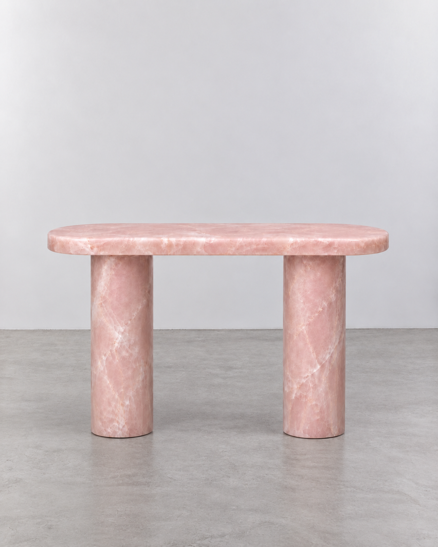 Pillar Pink Onyx Console