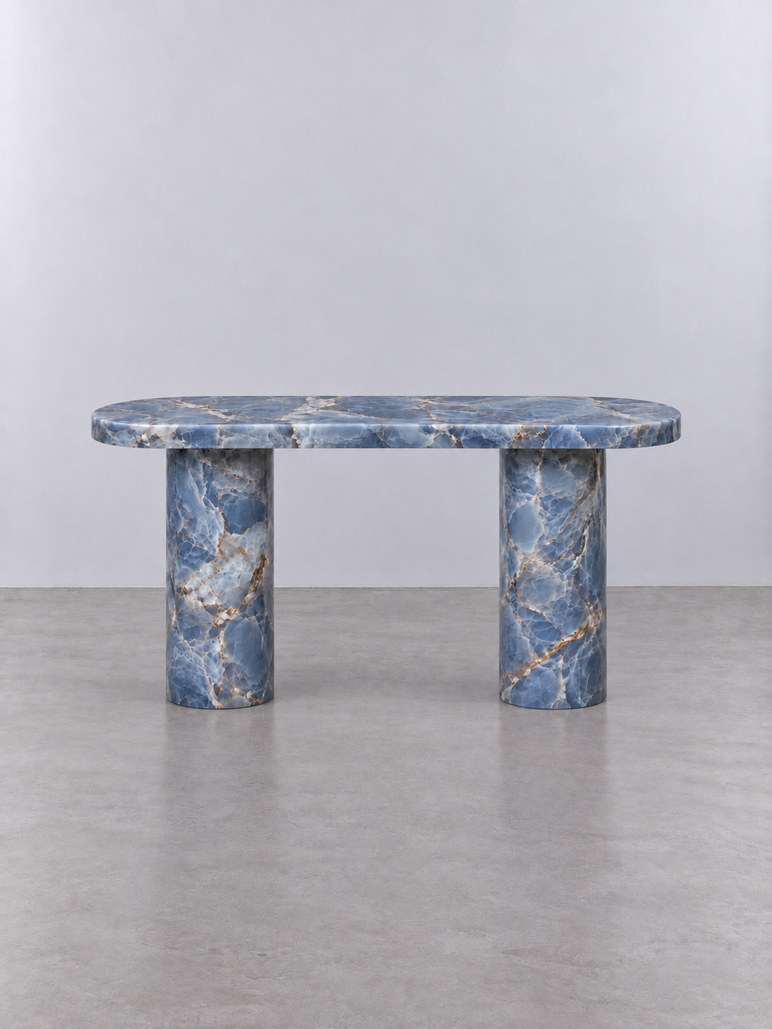 Pillar Windsor Blue Onyx Console