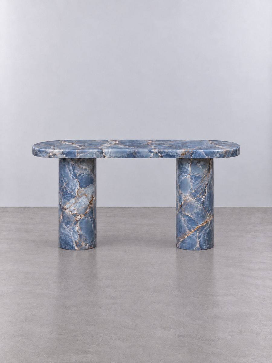 Pillar Windsor Blue Onyx Console