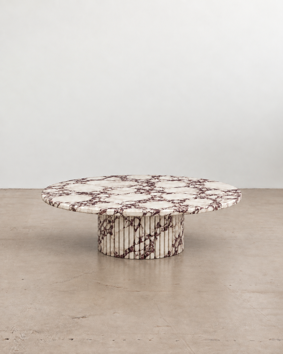 Orbit Calacatta Viola Coffee Table