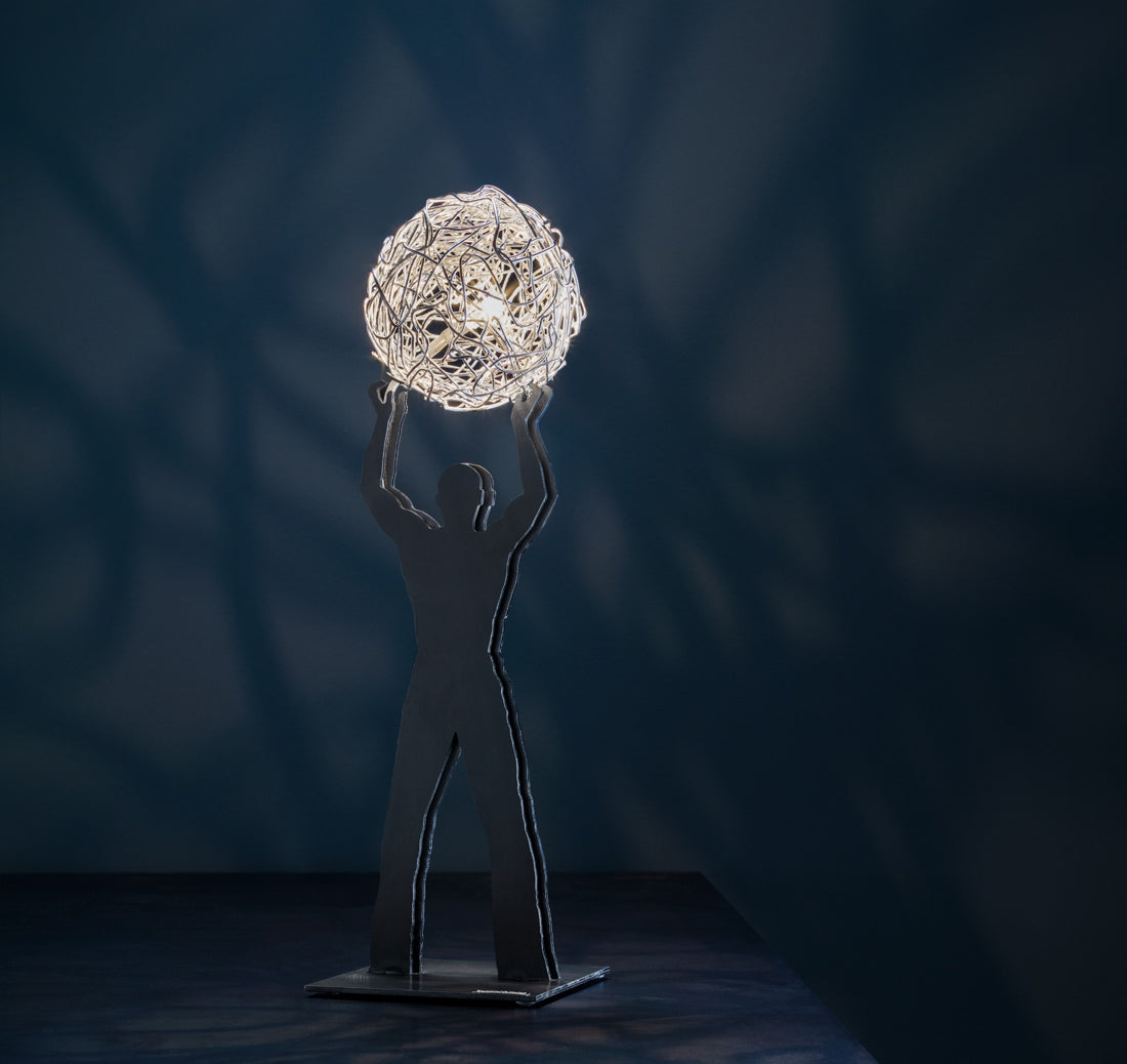 Lampa stołowa Uomo della Luce S