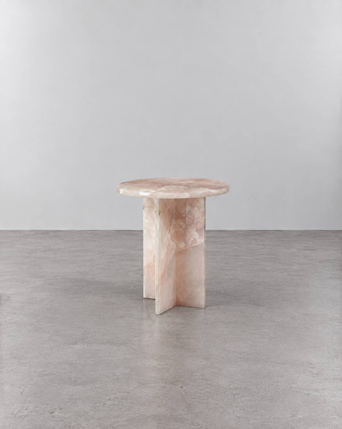 Stolik boczny Maya Pink Onyx