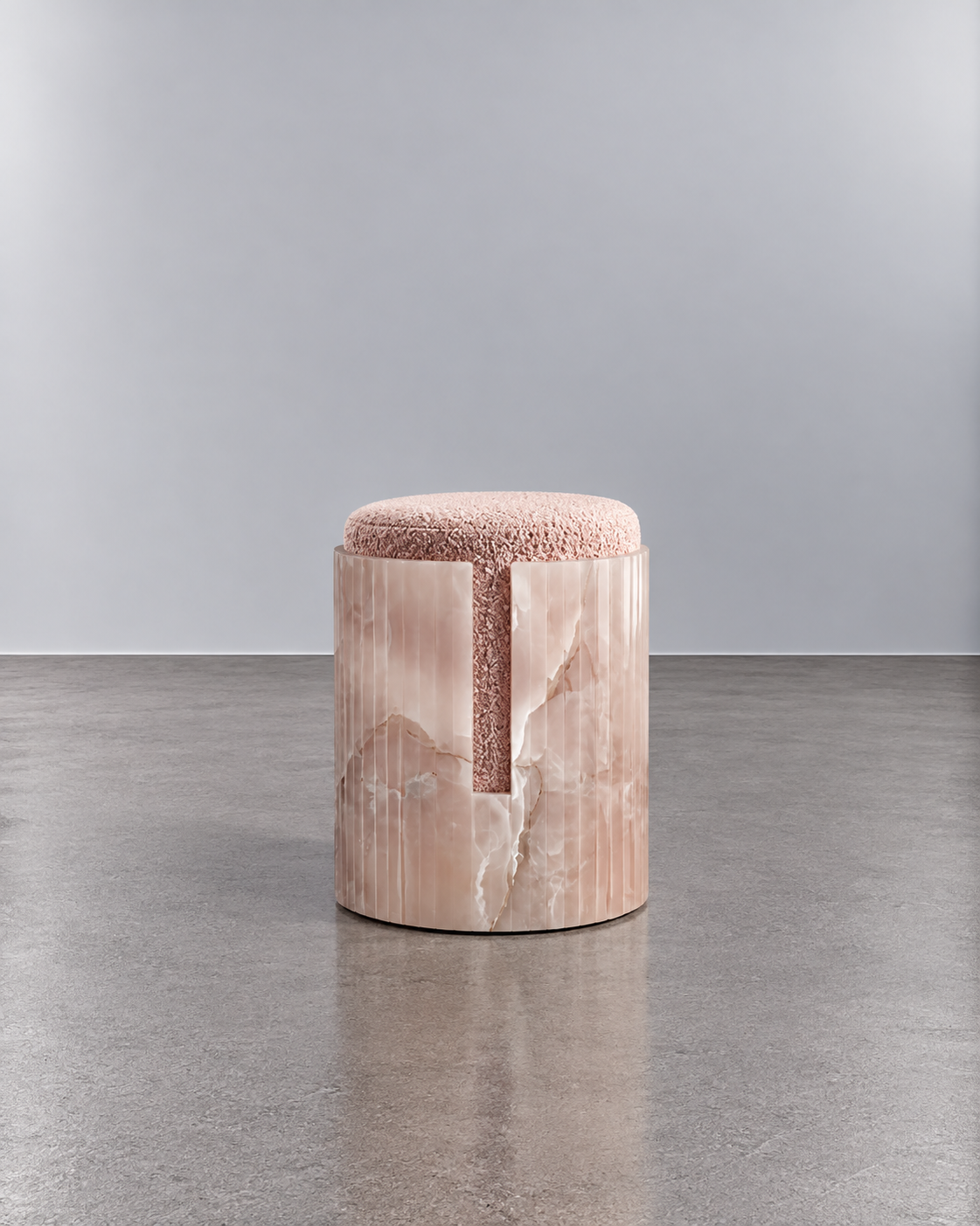 Puf Fiona Pink Onyx