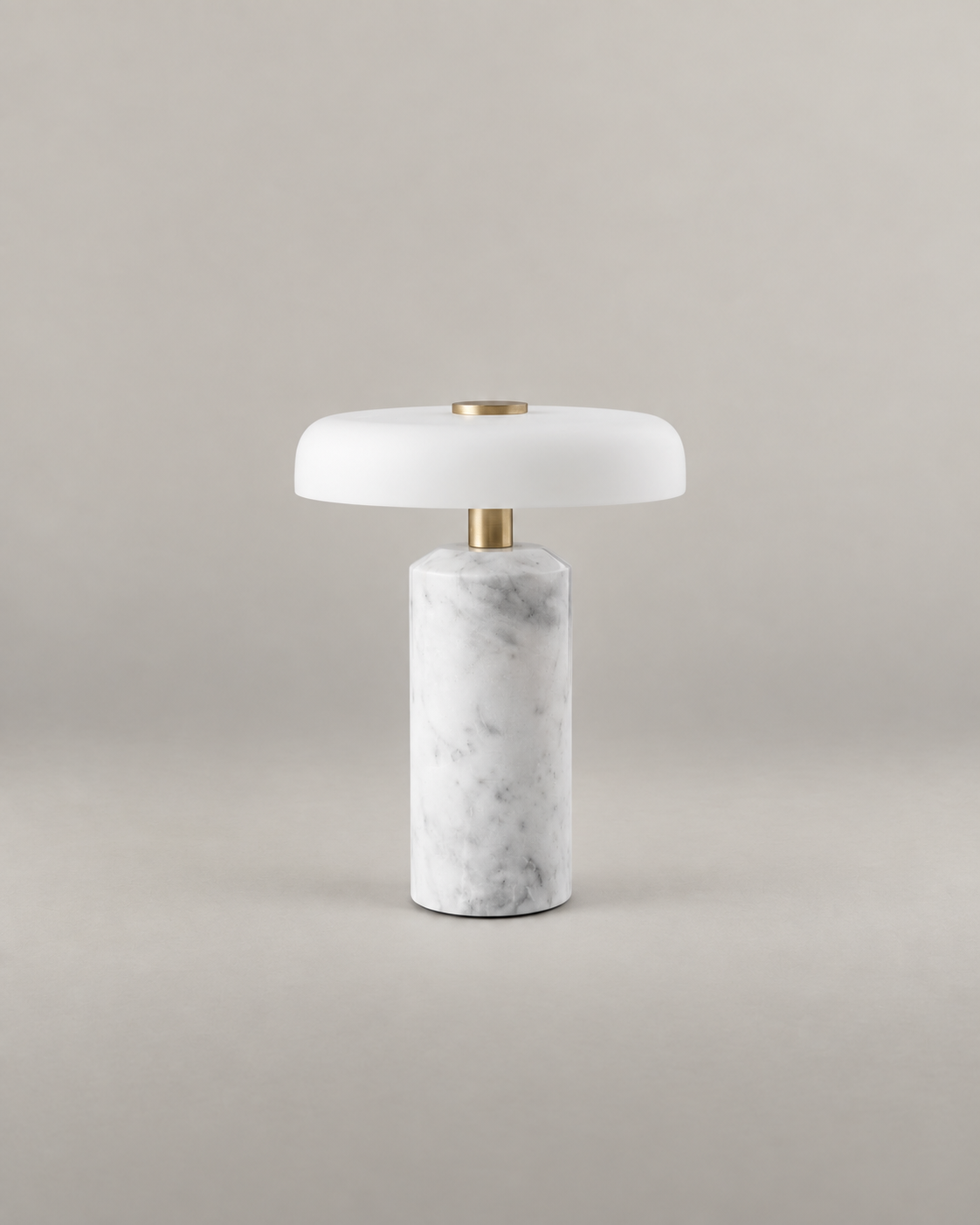 Lampka stołowa Marta White Marble