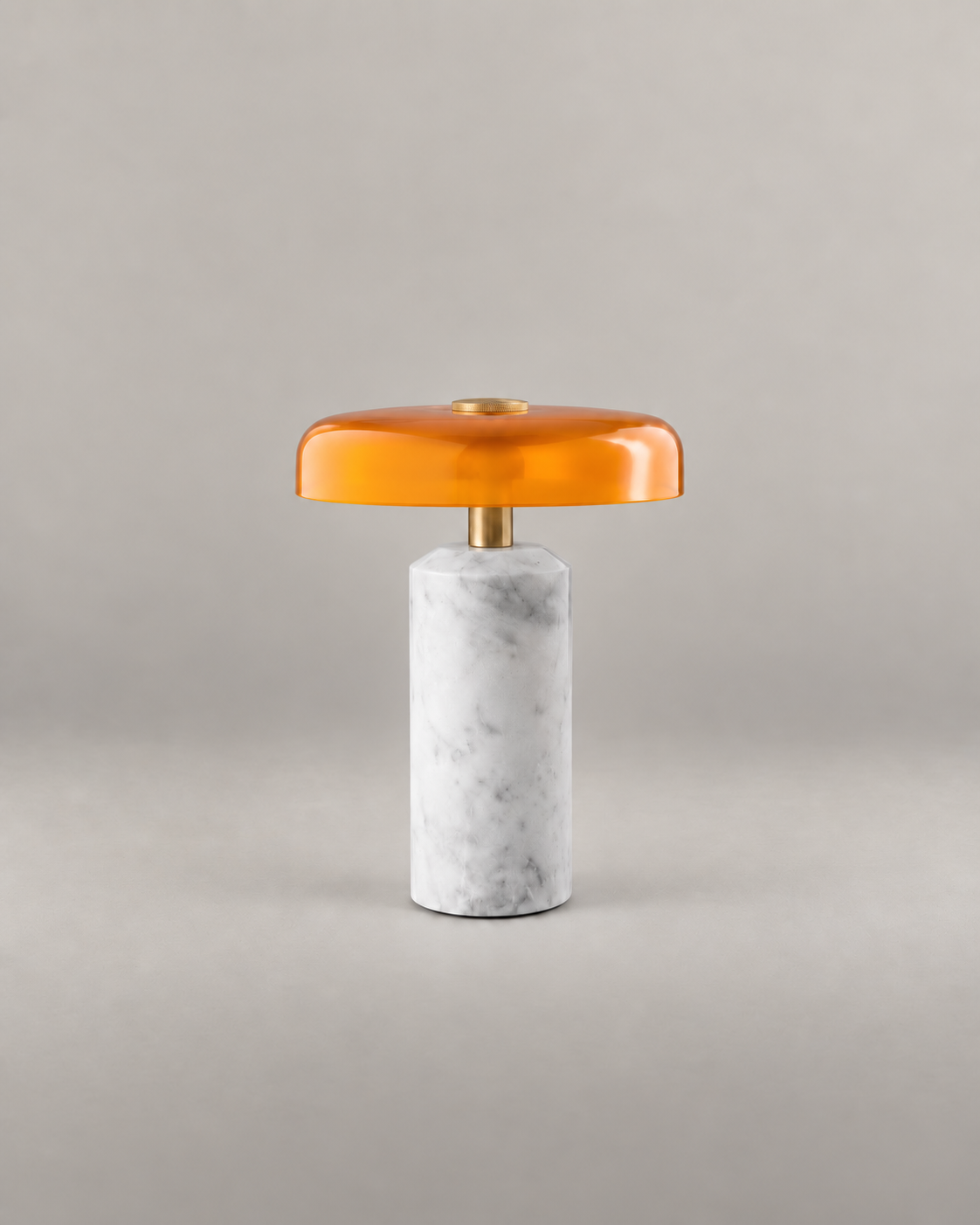 Marta Table Lamp White/Yellow