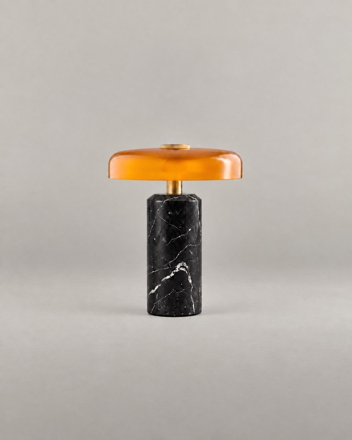 Marta Black/Yellow table lamp