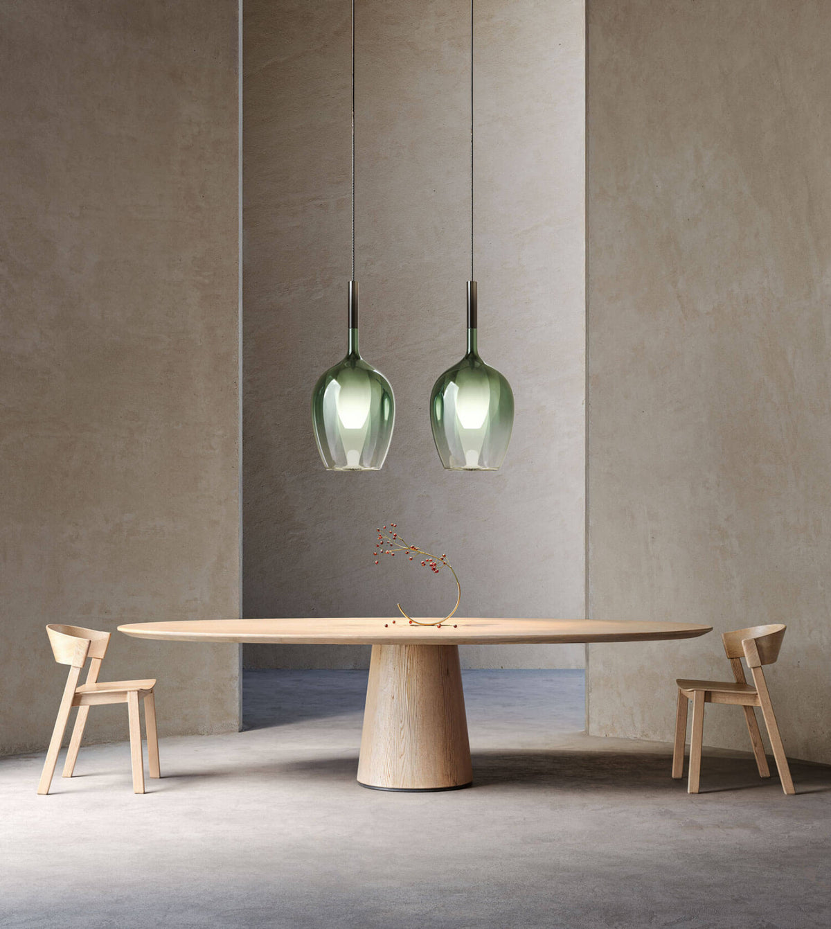 Rosè Maxi 3050/G Italamp Pendant Lamp