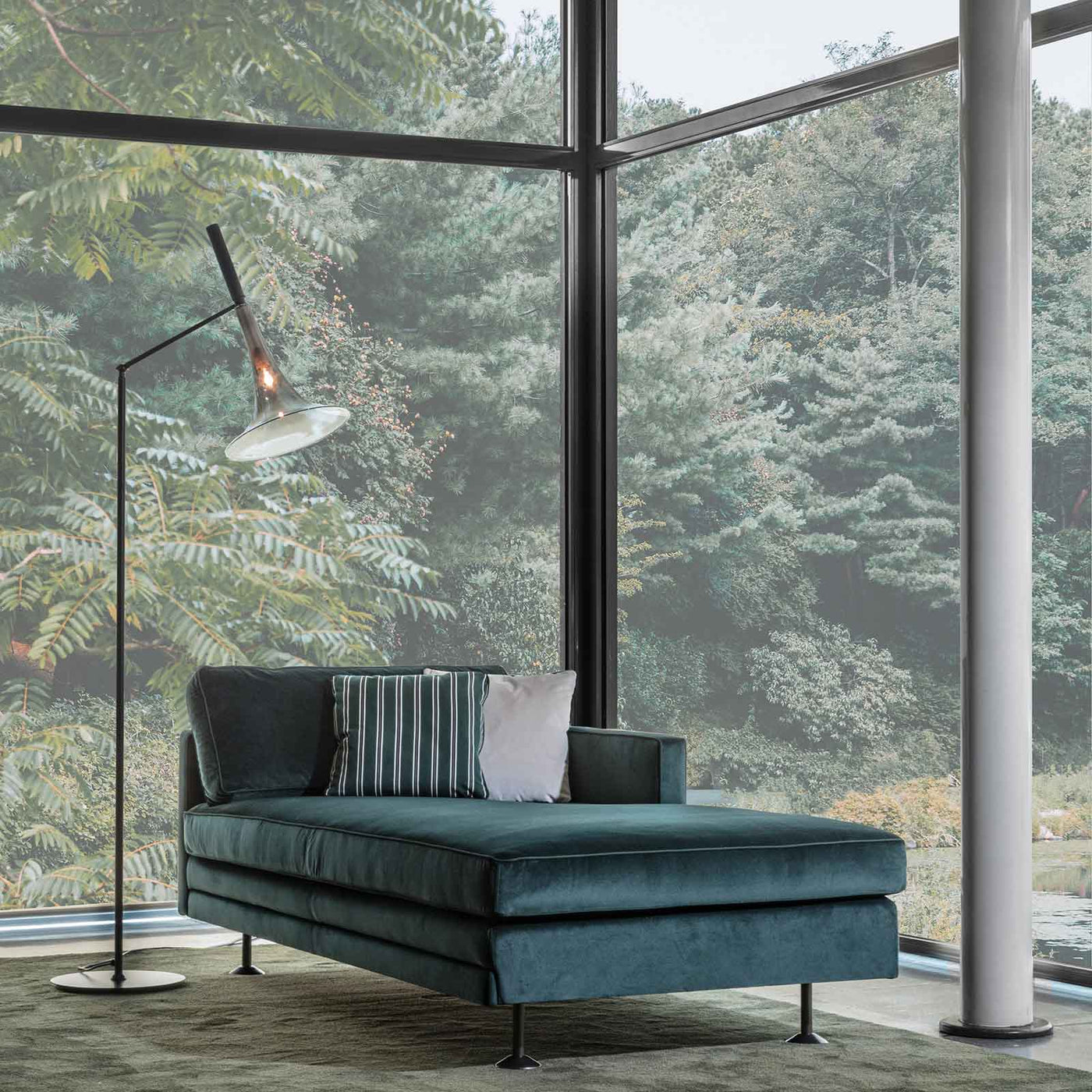 Lampa podłogowa Baffo P Italamp