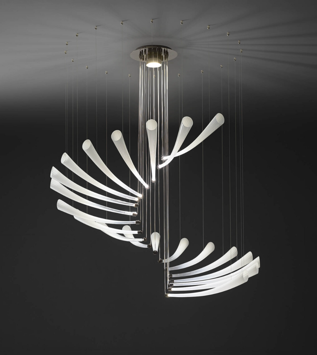 Chandelier Pulsa Spiral Italamp